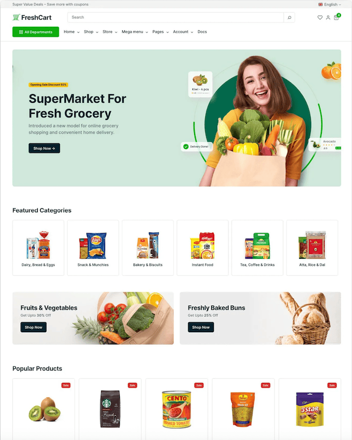 Hospitality website preview