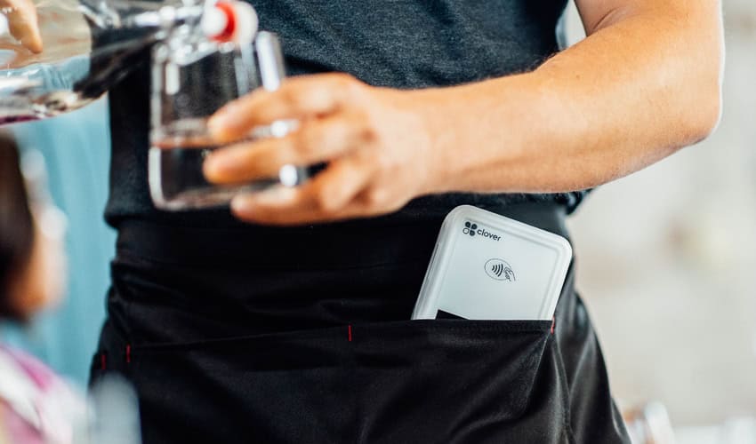 Retail team collaborating