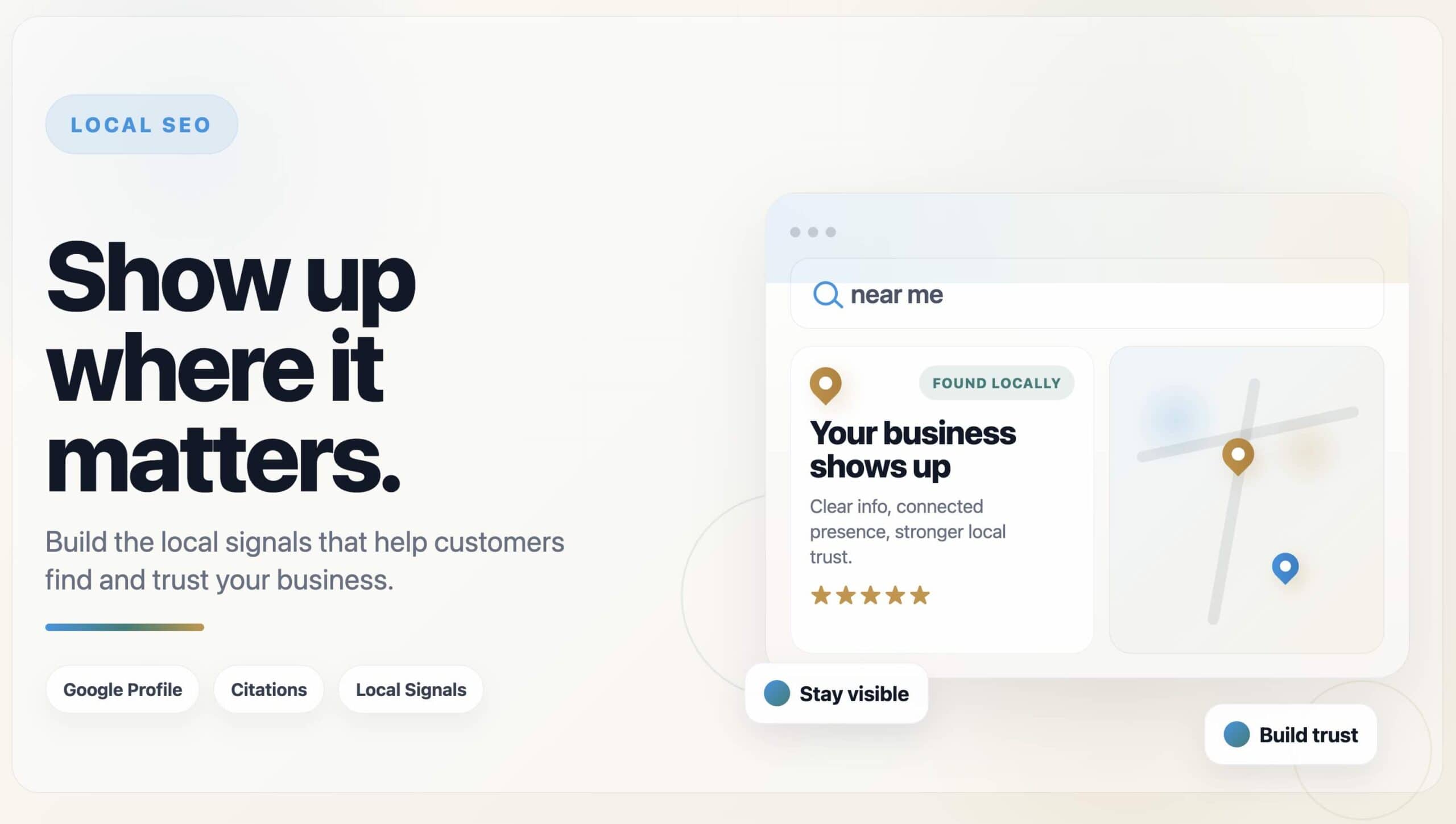 Local SEO for Small Business by Kinektar