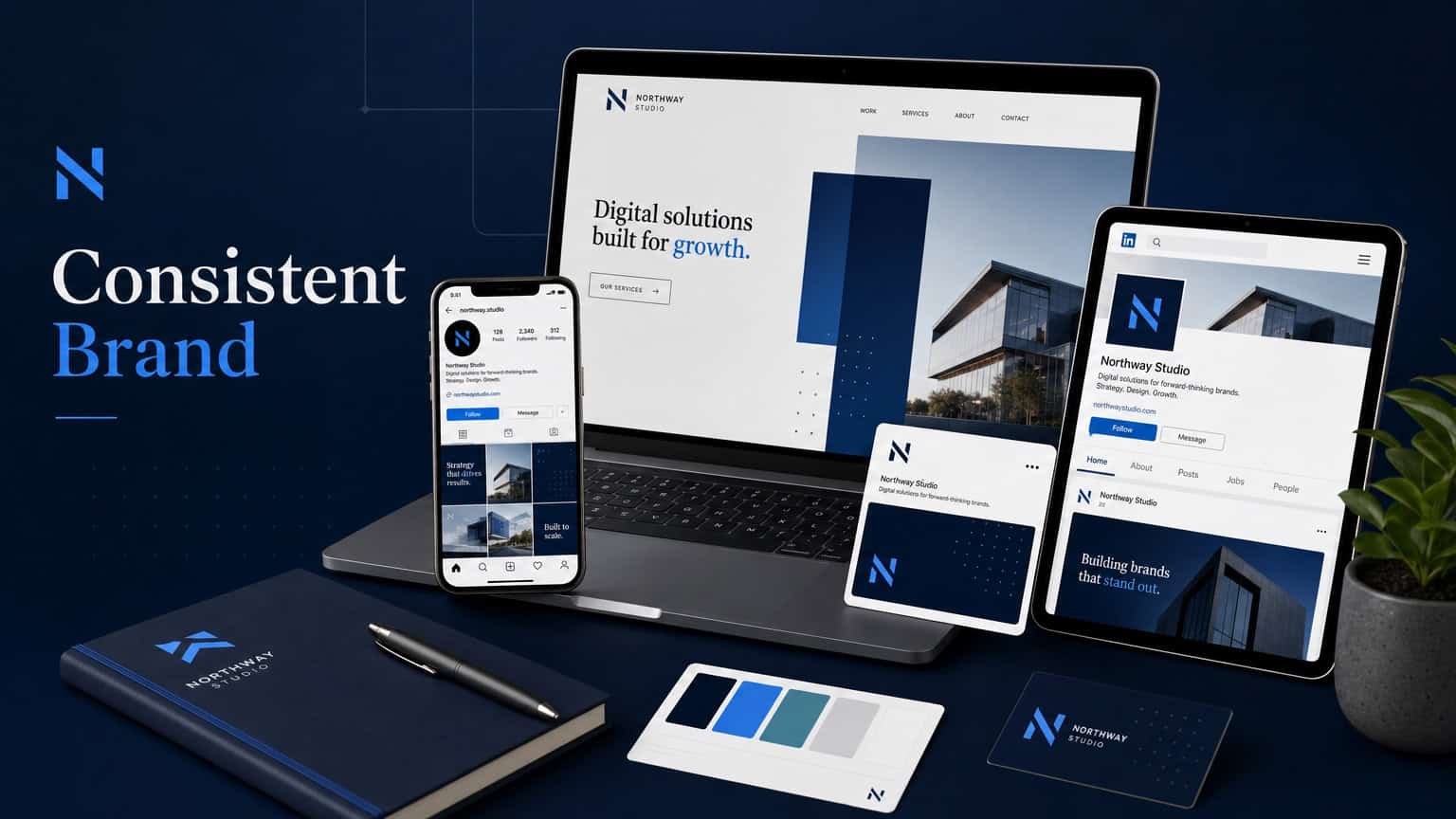 Consistent Branding | Kinektar